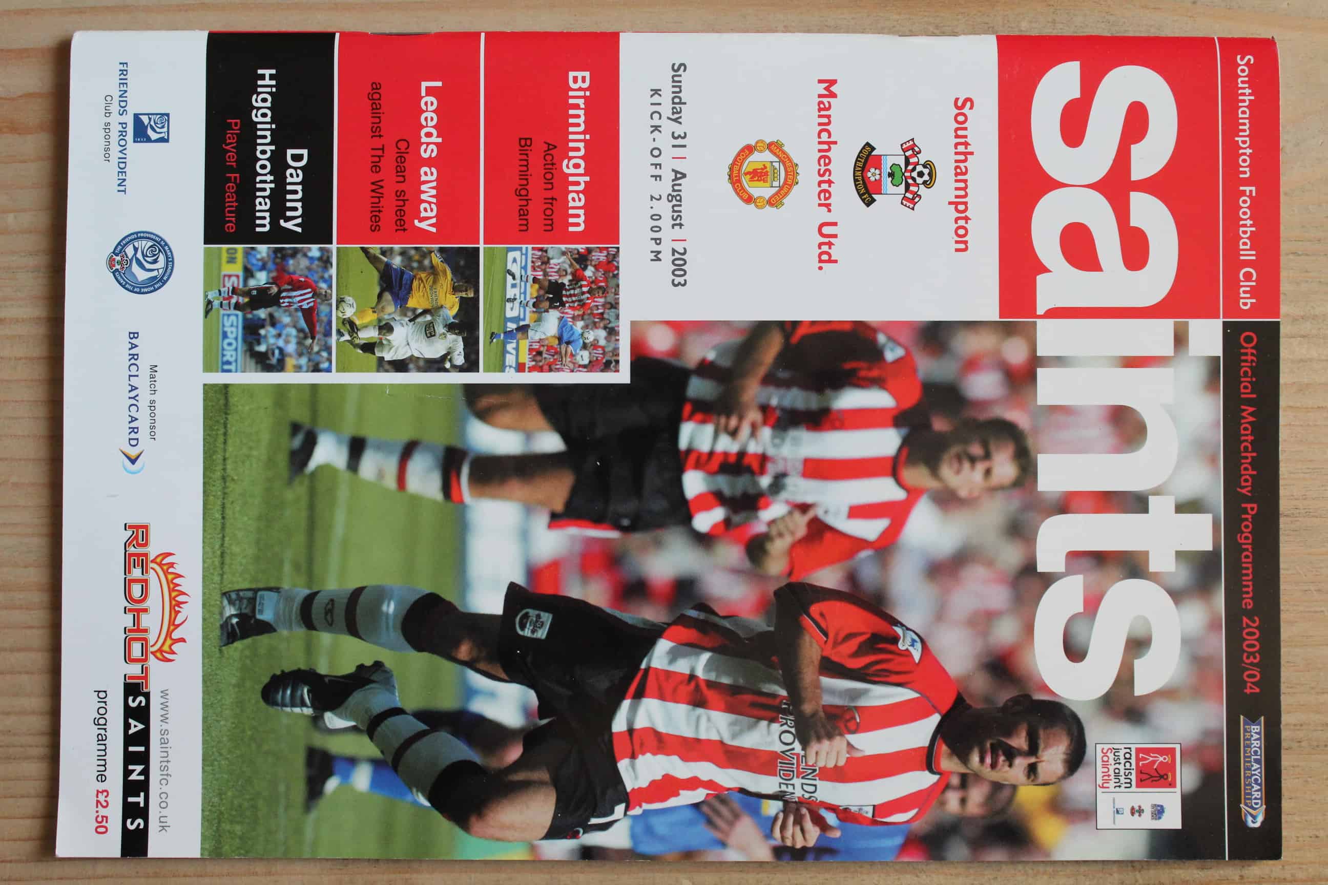 Southampton FC v Manchester United FC